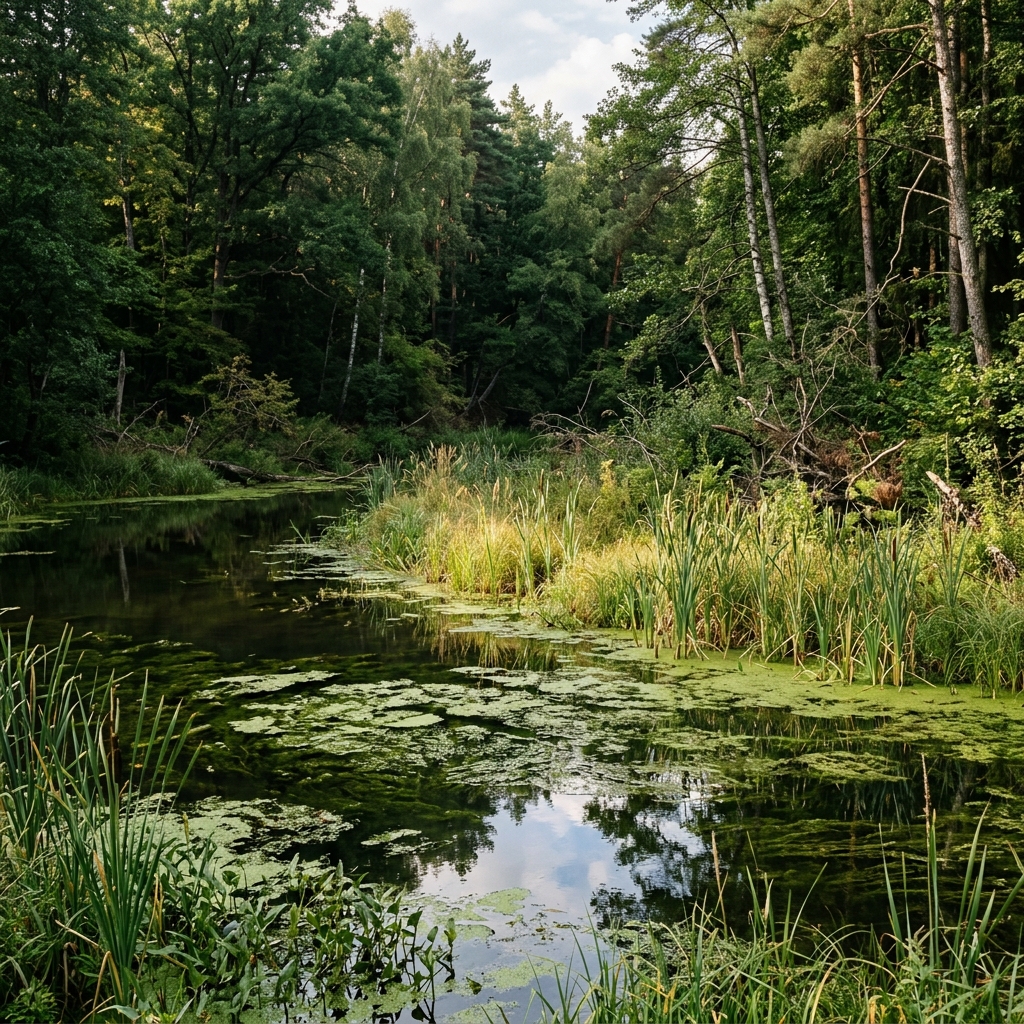 Natural Wetlands Breeding Habitat